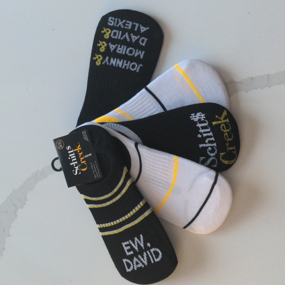 *3/$20* Schitts Creek socks